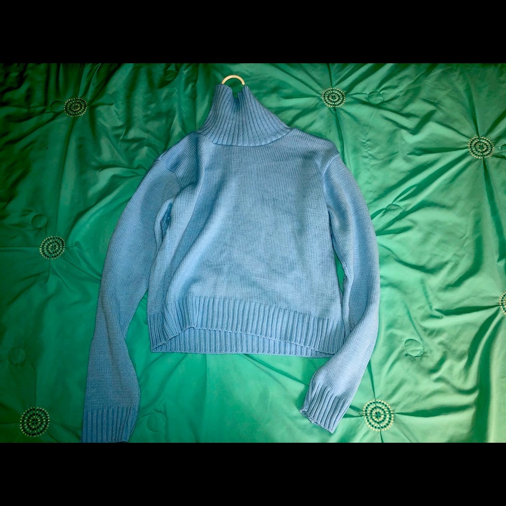 Turtle Neck Sweater Top
